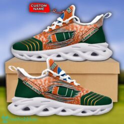 NCAA Miami Hurricanes Limited Max Soul Sneaker Custom Name Product Photo 3