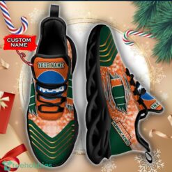 NCAA Miami Hurricanes Limited Max Soul Sneaker Custom Name Product Photo 4