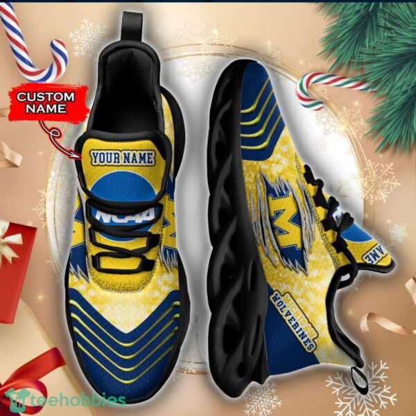 NCAA Michigan Wolverines Limited Max Soul Sneaker Custom Name Product Photo 4