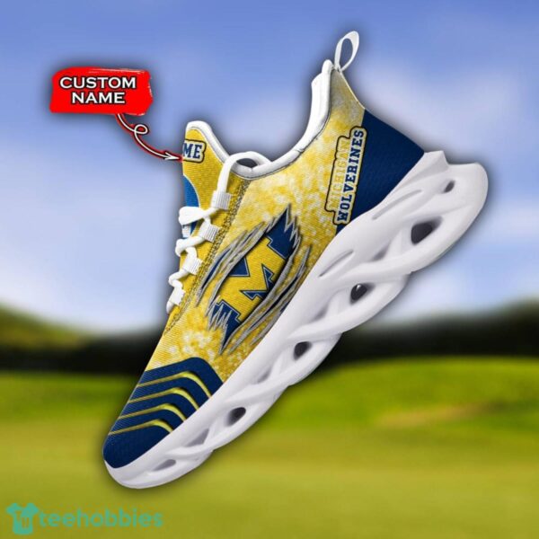 NCAA Michigan Wolverines Limited Max Soul Sneaker Custom Name Product Photo 1