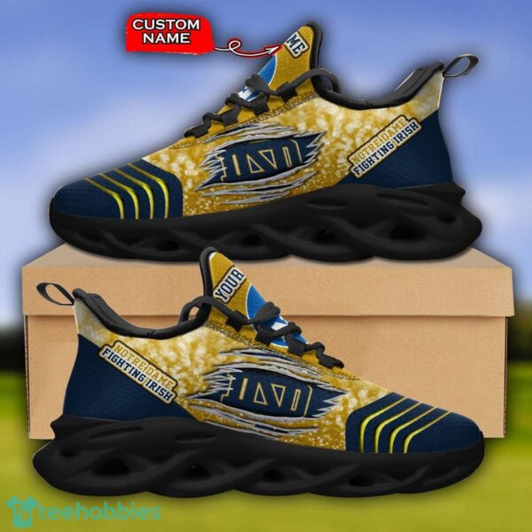 NCAA Notre Dame Fighting Irish Limited Max Soul Sneaker Custom Name Product Photo 2