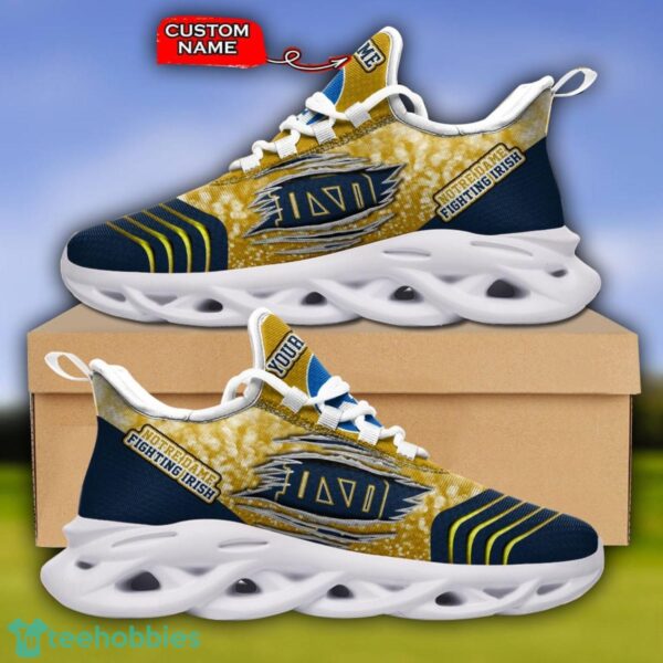 NCAA Notre Dame Fighting Irish Limited Max Soul Sneaker Custom Name Product Photo 3
