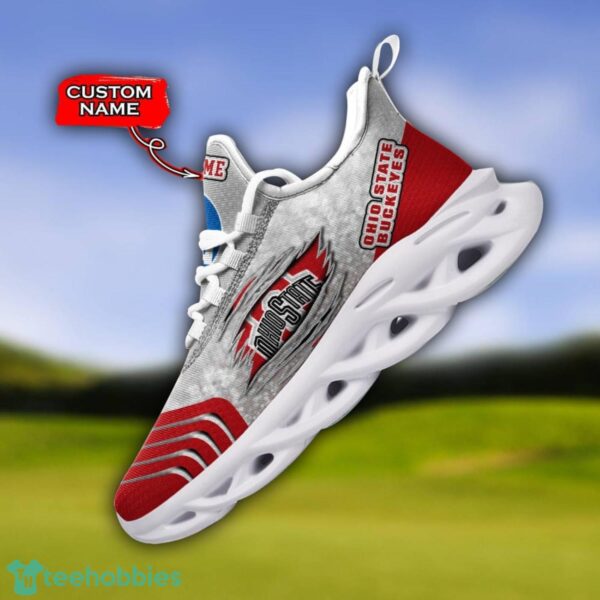 NCAA Ohio State Buckeyes Limited Max Soul Sneaker Custom Name Product Photo 1