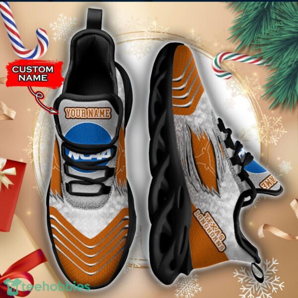 NCAA Texas Longhorns Limited Max Soul Sneaker Custom Name Product Photo 4