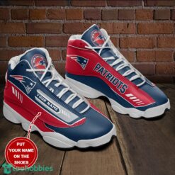 New England Patriots Custom Name Air Jordan 13 Sneakers Shoes Trending Gift Product Photo 1