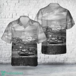 New M1A2SEP v3 Abrams 3D Hawaiian Shirt Beach Shirt Product Photo 1