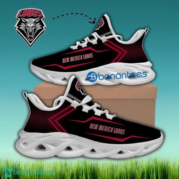 New Mexico Lobos Sport Sneaker Symbolize Gift Max Soul Shoes New For Fans - NCAA New Mexico Lobos Max Soul Sneakers Style 1