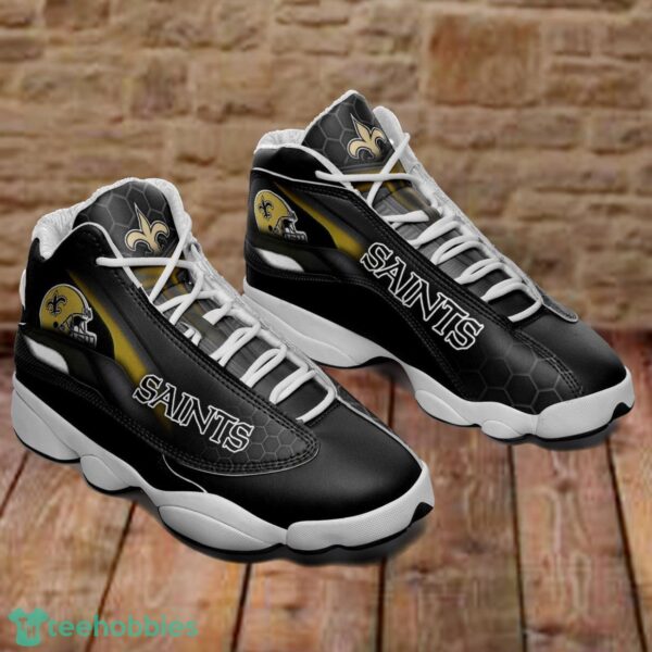 New Orleans Saints Sports Air Jordan 13 Sneakers Product Photo 1