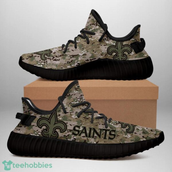 New Orleans Saints U.S. Military Camouflage Shoes Yeezy Sneakers For Men And Women Product Photo 1