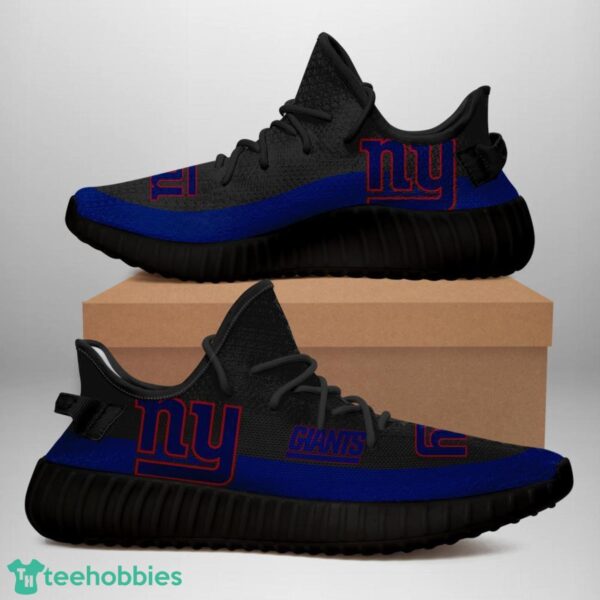 New York Giants Yeezy Sneakers For Men And Women Sport Team Gift Product Photo 2