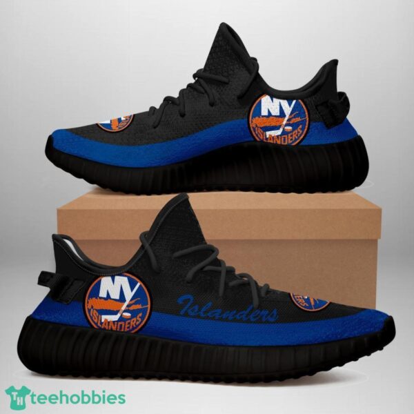 New York Islanders Yeezy Sneakers For Men And Women Sport Team Gift Product Photo 2