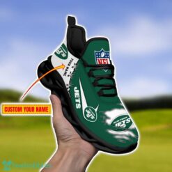 New York Jets Personalized Name NFL Limited Max Soul Shoes Product Photo 2