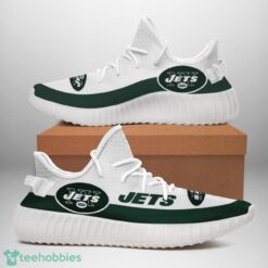 New York Jets Yeezy Sneakers For Men And Women Sport Team Gift Product Photo 1