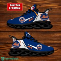 New York Mets Team Logo Personalized Name MLB Max Soul Shoes For Men Women Sport Gift Product Photo 2