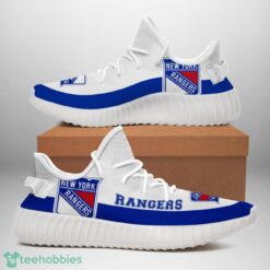 New York Rangers Yeezy Sneakers For Men And Women Sport Team Gift Product Photo 1