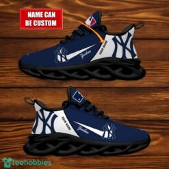 New York Yankees Team Logo Personalized Name MLB Max Soul Shoes For Men Women Sport Gift Product Photo 2