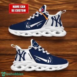 New York Yankees Team Logo Personalized Name MLB Max Soul Shoes For Men Women Sport Gift Product Photo 1