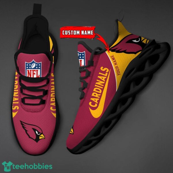 NFL Arizona Cardinals Running Shoes Custom name Special Max Soul Shoes For Men And Women Product Photo 2
