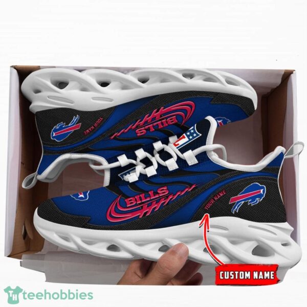 NFL Buffalo Bills Running Max Soul Shoes Special Sneakers Custom Name Product Photo 4