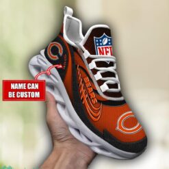NFL Chicago Bears Running Max Soul Shoes Special Sneakers Custom Name Product Photo 3