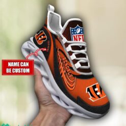 NFL Cincinnati Bengals Running Max Soul Shoes Special Sneakers Custom Name Product Photo 3