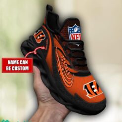 NFL Cincinnati Bengals Running Max Soul Shoes Special Sneakers Custom Name Product Photo 1