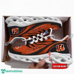 NFL Cincinnati Bengals Running Max Soul Shoes Special Sneakers Custom Name Product Photo 4
