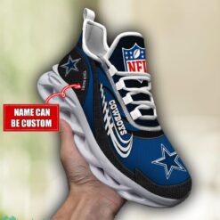 NFL Dallas Cowboys Running Max Soul Shoes Special Sneakers Custom Name Product Photo 3