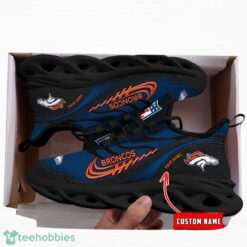 NFL Denver Broncos Running Max Soul Shoes Special Sneakers Custom Name Product Photo 2