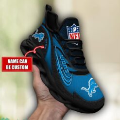 NFL Detroit Lions Running Max Soul Shoes Special Sneakers Custom Name Product Photo 3