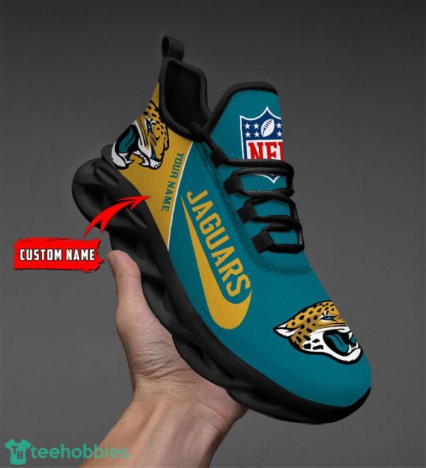 NFL Jacksonville Jaguars Running Shoes Custom name Special Max Soul Shoes For Men And Women Product Photo 3