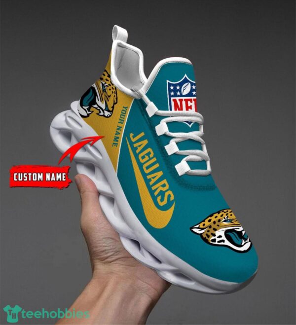 NFL Jacksonville Jaguars Running Shoes Custom name Special Max Soul Shoes For Men And Women Product Photo 1