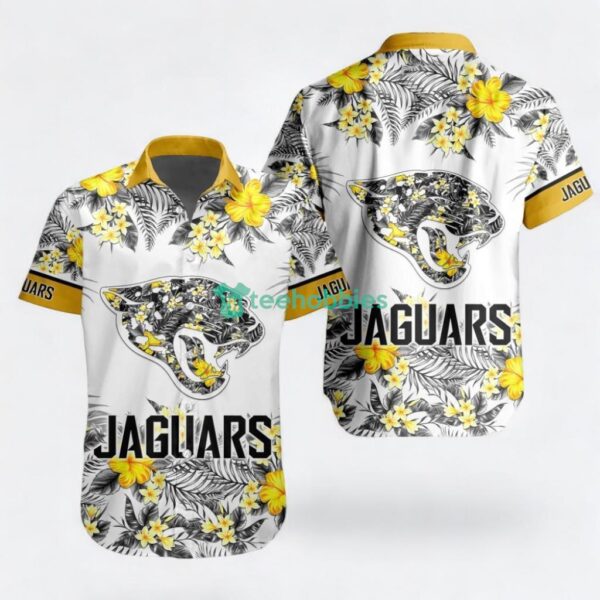 NFL Jacksonville Jaguars Special Floral Tropical Hawaiian Shirt Limited Edition Product Photo 1