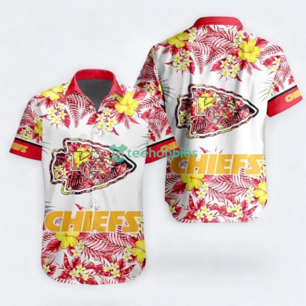 NFL Kansas City Chiefs Special Floral Tropical Hawaiian Shirt Limited Edition Product Photo 1