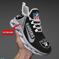 NFL Las Vegas Raiders Running Shoes Custom name Special Max Soul Shoes For Men And Women Product Photo 3