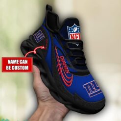 NFL New York Giants Running Max Soul Shoes Special Sneakers Custom Name Product Photo 3