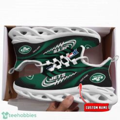 NFL New York Jets Running Max Soul Shoes Special Sneakers Custom Name Product Photo 2