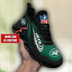 NFL New York Jets Running Max Soul Shoes Special Sneakers Custom Name Product Photo 3