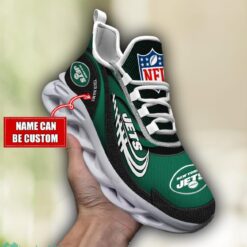NFL New York Jets Running Max Soul Shoes Special Sneakers Custom Name Product Photo 1
