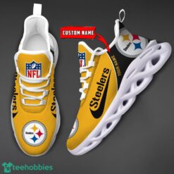 NFL Pittsburgh Steelers Running Shoes Custom name Special Max Soul Shoes For Men And Women Product Photo 4