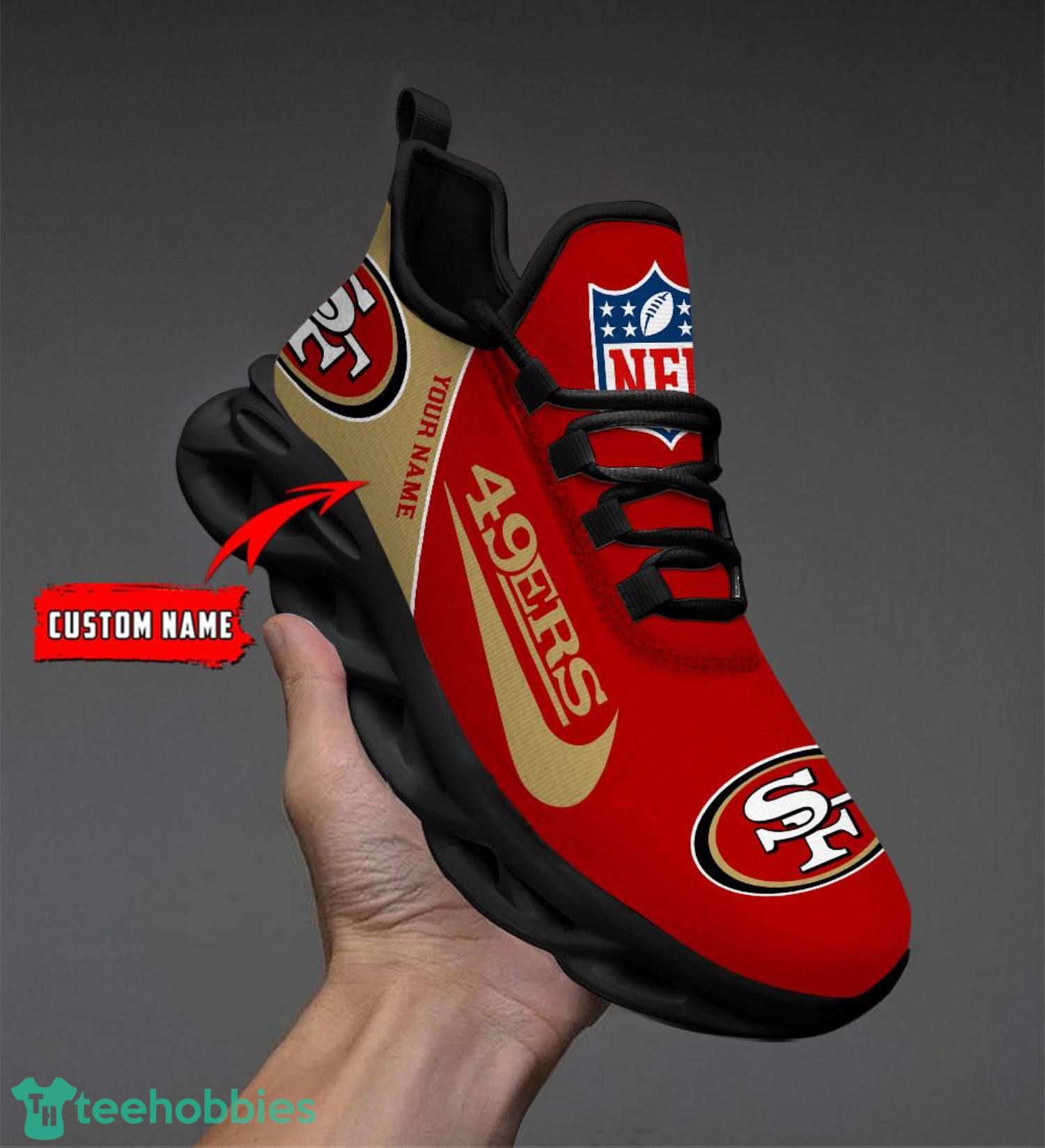 NFL San Francisco 49ers Running Shoes Custom name Special Max Soul Shoes For Men And Women image NFL San Francisco 49ers Running Shoes Custom name Special Max Soul Shoes For Men And Women Product Photo 1
