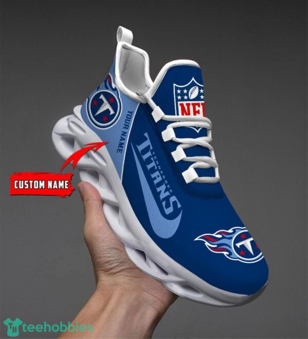 NFL Tennessee Titans Running Shoes Custom name Special Max Soul Shoes For Men And Women Product Photo 1