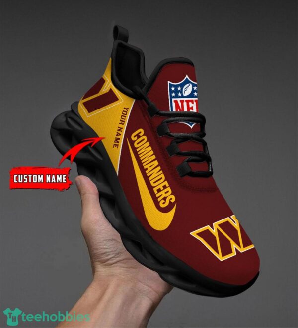 NFL Washington Commanders Running Shoes Custom name Special Max Soul Shoes For Men And Women Product Photo 1