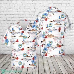 North American P-51D Mustang Creamer's Dream Red Tails Tuskegee Airman 301st Fighter Squadron 3D Hawaiian Shirt Beach Shirt Product Photo 1