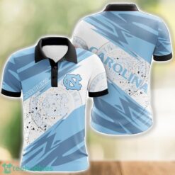 North Carolina Tar Heels All Over Print 3D Polo Shirt Golf Lover Gift Product Photo 1