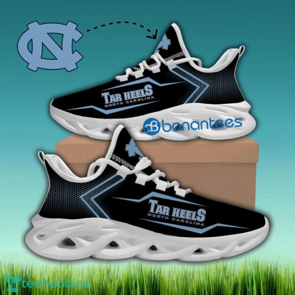 North Carolina Tar Heels Running Sneaker Recognition Gift Max Soul Shoes New For Fans - NCAA North Carolina Tar Heels Max Soul Sneakers Style 1