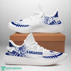 North Melbourne Kangaroos Yeezy Sneakers For Men And Women Sport Team Gift Product Photo 1