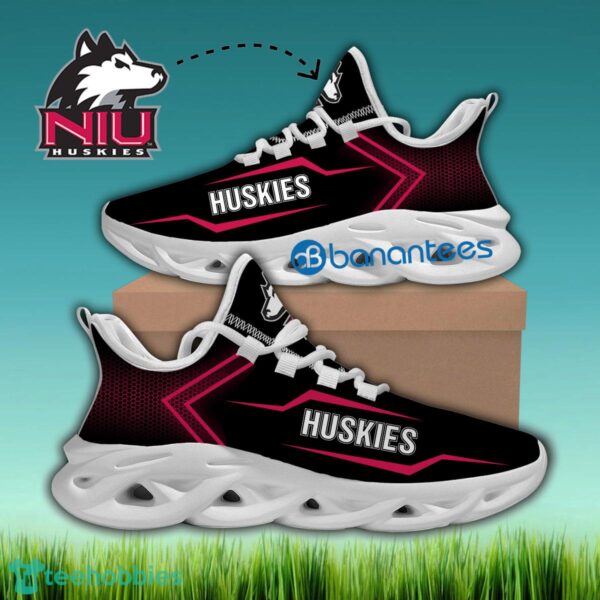 Northern Illinois Huskies Chunky Sneaker Imagery Gift Max Soul Shoes New For Fans - NCAA Northern Illinois Huskies Max Soul Sneakers Style 1