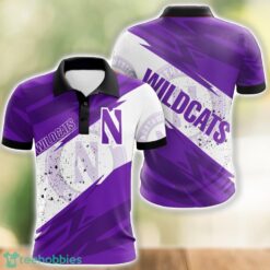 Northwestern Wildcats All Over Print 3D Polo Shirt Golf Lover Gift Product Photo 1