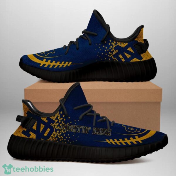 Notre Dame Fighting Irish Yeezy Sneakers For Men And Women Product Photo 2